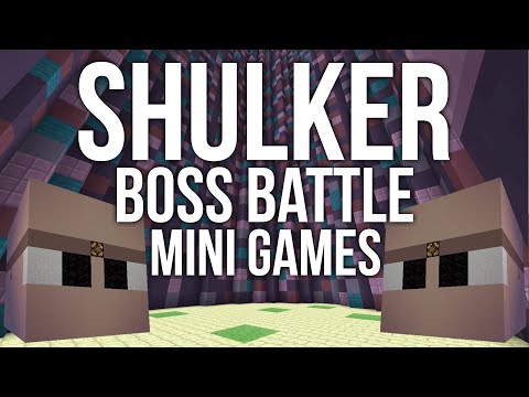 EPIC 1.9 Shulker Boss Battle - Redstone Mini Games!