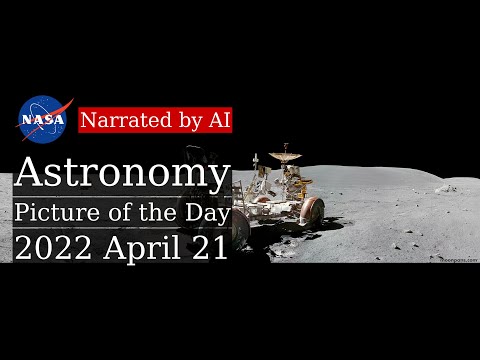 APOD: 2022-04-21 - Apollo 16 Moon Panorama (Narrated by Joanna)