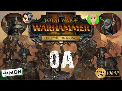 SETTRA INVITA A LA GUERRA A KHALIDA c/TYRION #0A - TW WH2 Reyes Funerarios -  Gameplay en ESPAÑOL
