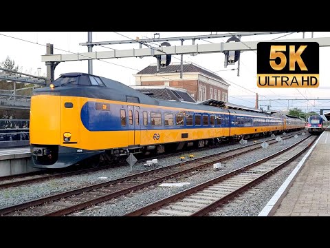 [5K] How a train gets delayed & spotters: Enschede - Amersfoort CABVIEW HOLLAND ICM 6jun 2021