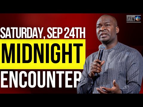 [SATURDAY, SEPT 24TH] MIDNIGHT SUPERNATURAL ENCOUNTER WITH THE WORD OF GOD | APOSTLE JOSHUA SELMAN