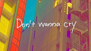 【chi4 cover】Don&#39;t wanna cry / 安室奈美恵