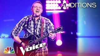 The Voice 2018 Blind Audition - Kaleb Lee: &quot;Never Wanted Nothing More&quot;