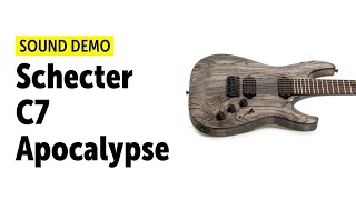 Video thumbnail for Schecter C-7 Apocalypse - Sound Demo (no talking) by Guitar Bonedo