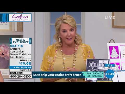 HSN | Crafter's Companion 08.12.2019 - 11 PM