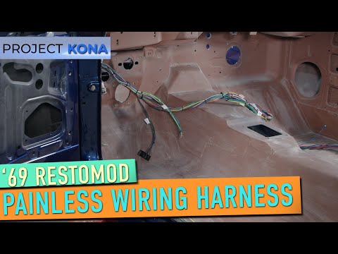 Time To Get Our 1969 Mustang Wired with Help From Painless Wiring | Project Kona