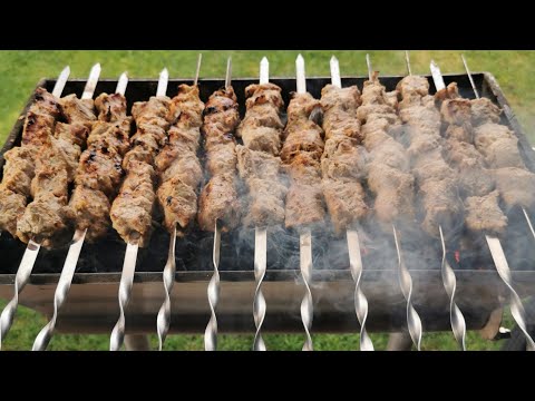 Schnelles Rezept für russischen Schaschlik