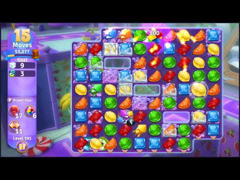 Wonka's World of Candy Level 591 - NO BOOSTERS + FULL STORY 🍫 | SKILLGAMING ✔️
