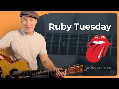 Ruby Tuesday by The Rolling Stones | Guitar Lesson