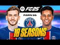 i takeover psg for 10 seasons..