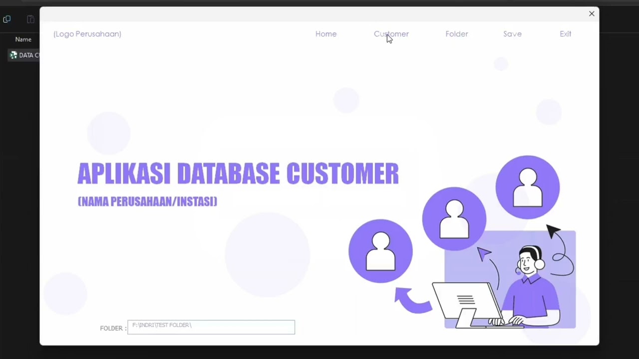 Aplikasi Desktop - Pembuatan Aplikasi berbasis VBA Excel. - 2