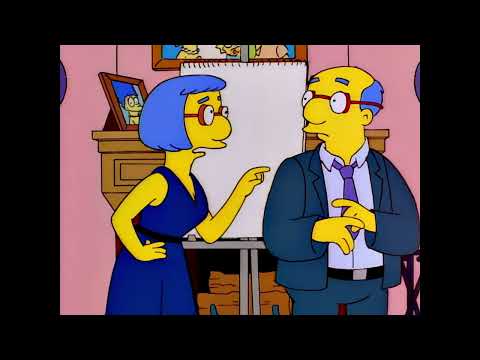 The Simpsons - Kirk and Luann Divorce Full Scene