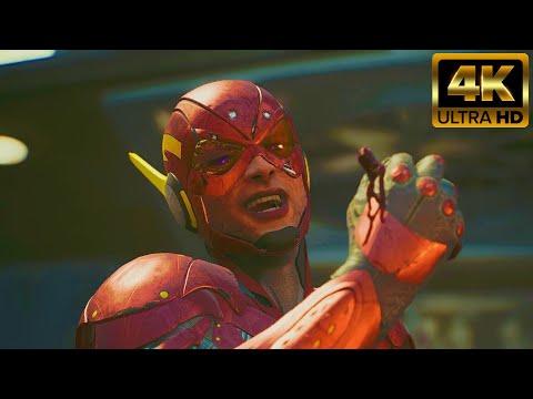 Evil Flash Rips Out Lex Luthor's Heart Scene - Suicide Squad: Kill the Justice League 4K