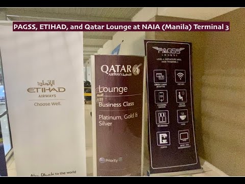 PAGSS Premium Lounge | Terminal 3 do Aeroporto de Manila