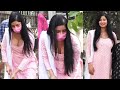 Huge Cleavage Was Revealed By Niharika Rayzada While Planting Trees On The Streets Of Mumbai