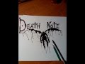 Speed Art Death Note / Тетрадь смерти / Рюк 