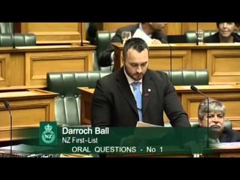 24.03.15 - Question 1: Tim Macindoe to the Minister responsible for HNZC