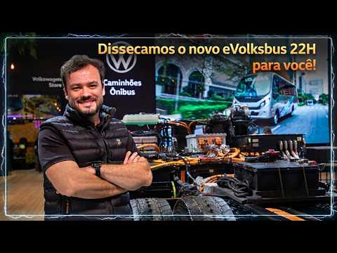 Dissecamos o novo chassi elétrico eVolksbus 22H com piso alto | Walkaround Frota&Cia