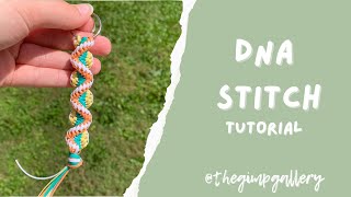 How To: DNA Stitch Gimp Keychain