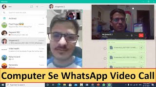How To Enable Desktop WhatsApp For Video and Audio Call | Audio & Video WhatsApp call with computer