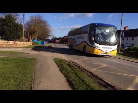 JOHNSONS QULITY COACH TRAVEL Scania Omniexpress YN16UAK