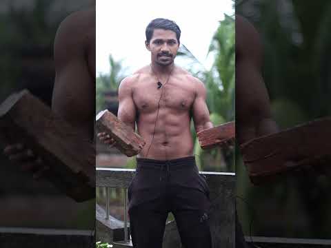 Forearms Workout with Brick 🔥