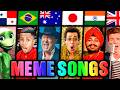 MEME SONGS FROM DIFFERENT COUNTRIES