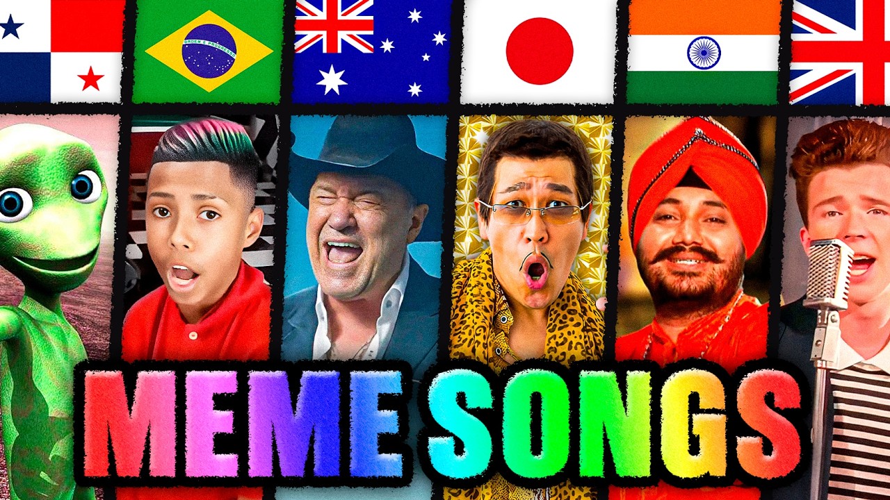 MEME SONGS FROM DIFFERENT COUNTRIES