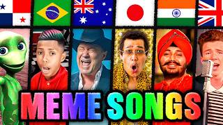 Download lagu MEME SONGS FROM DIFFERENT COUNTRIES! mp3