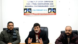 preview picture of video 'DC Kishtwar convene media briefing on launch of SVEEP campaign for VVIP'