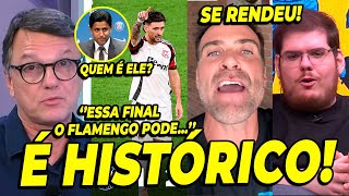 IMPRENSA RASGA ELOGIOS AO FLAMENGO ''SE O FLAMENGO CHEGAR NA FINAL O PSG NÃO SEGURA''