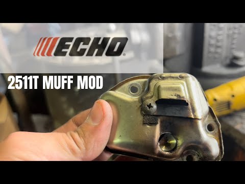 Bench Mods: Echo 2511 Muffler Mod and Limiter Cap Removal