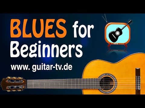 Blues For Beginners - 12-taktiges Bluesschema für Anfänger! Tutorial/Lesson