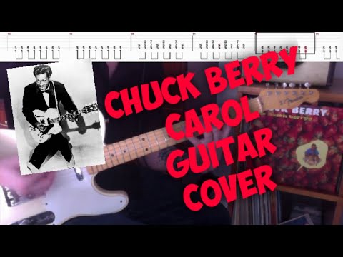 How To Play On Guitar | Chuck Berry | Carol | Guitar Cover with Tabs | 1958 |