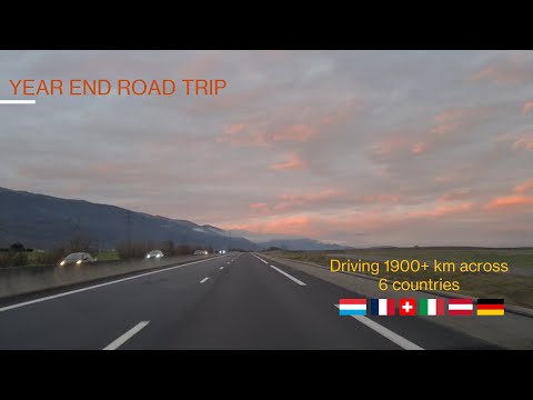 Road Trip - Day 01: Luxembourg to France-Swiss Boarder