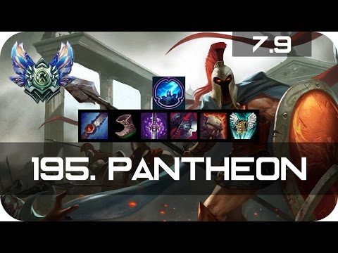 Diamond Pantheon Jungle vs Gragas Season 7 s7 Patch 7.9 2017 Gameplay Guide Build Normals