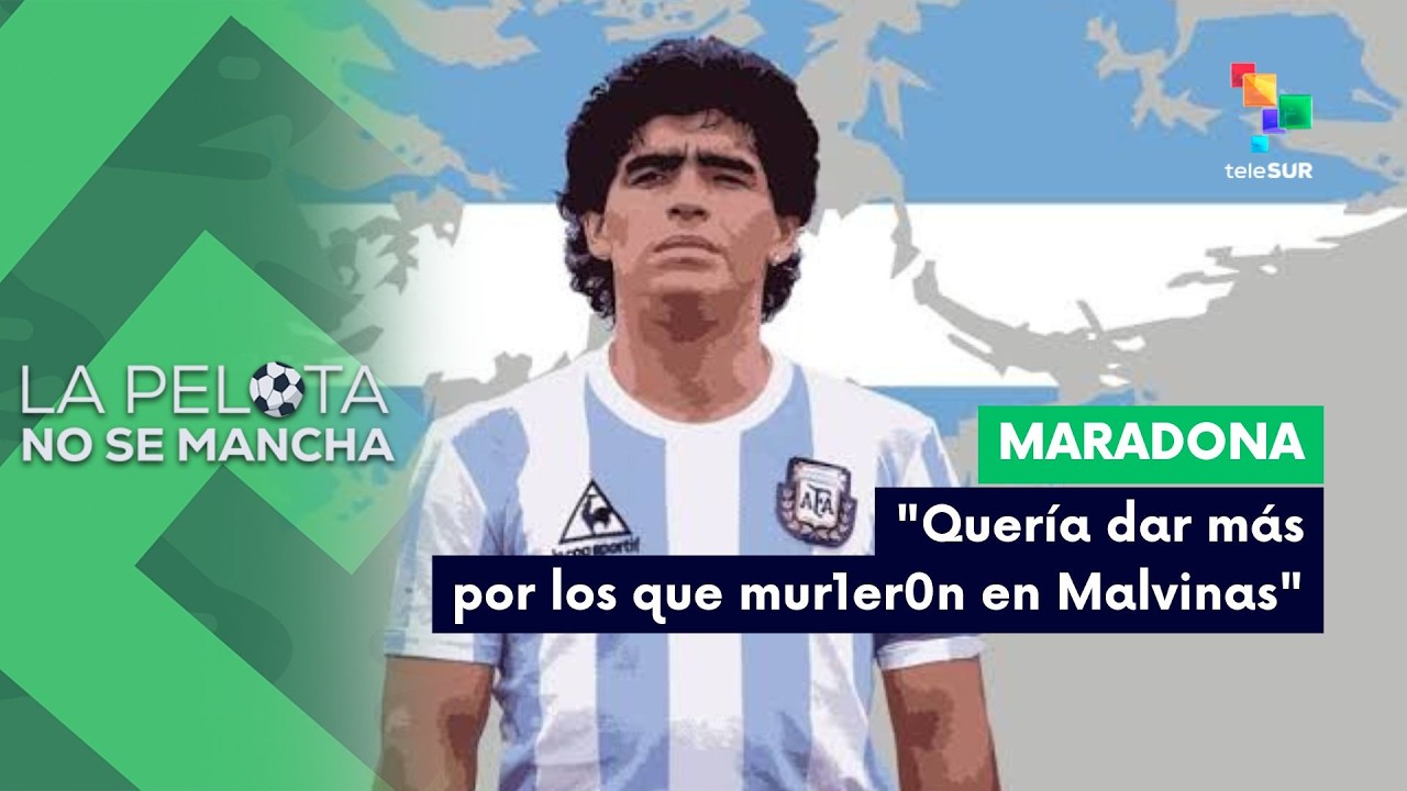 LA PELOTA NO SE MANCHA | Maradona: "Quería dar más por los que mur1er0n en Malvinas" 22-06-2026