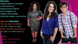 Imagine Glee Lyrics