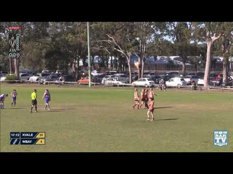 2017 BDAFL Round 17 GE Women's Highlights - Killarney Vale Bombers v Warners Bay Bulldogs