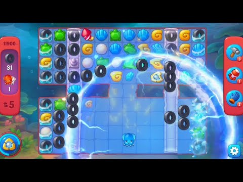 Fishdom 11900 Hard Level - NO 💣🧨💥 - The Last Level on 06/09/2023 @dvaushka