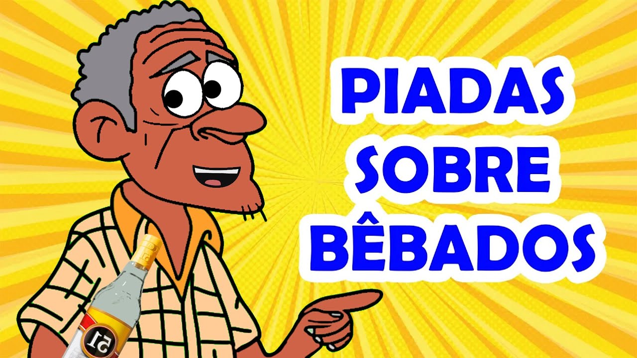 PIADAS SOBRE BÊBADOS - HUMORISTA THIAGO DIAS