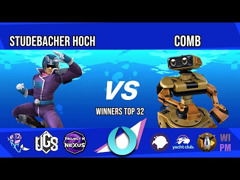 Undertow 2024 - Winners Top 32 - Studebacher Hoch(Captain Falcon) Vs. Comb(ROB)