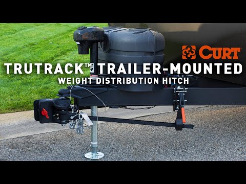 CURT TruTrack™ Trailer-Mounted Weight Distribution Hitch | Hassle-Free Towing