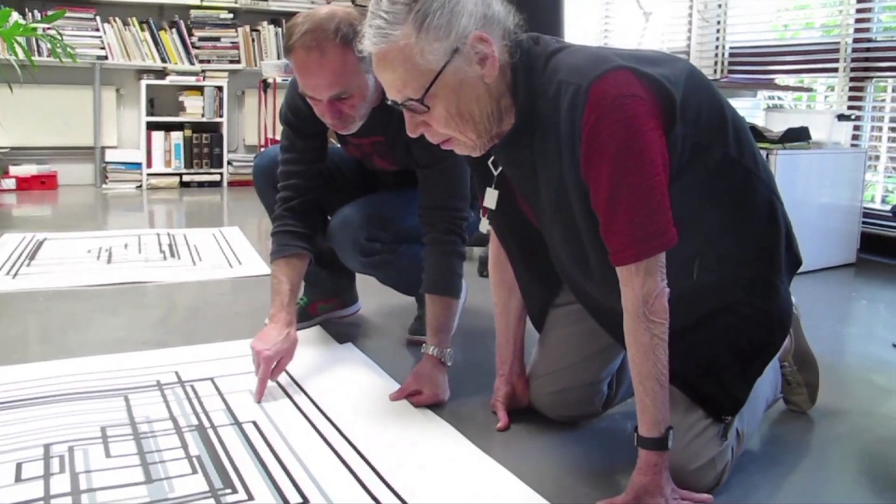 La java des carrés de Vera Molnár