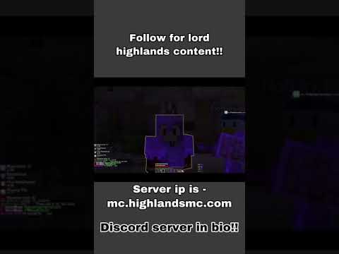 How to survive envoy 😮🤫 Server ip is - mc.thehighlandsmc.com