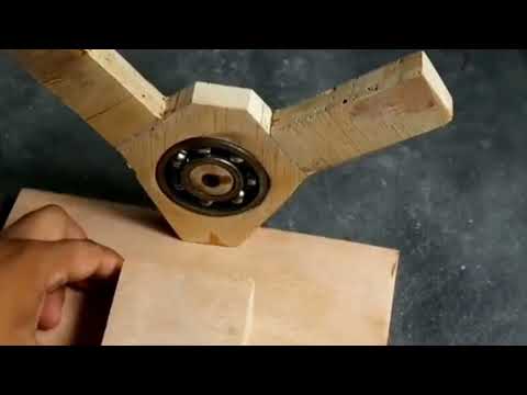 DIY Handmade Electric Generator Tutorial: Harnessing Power with Bearings, 2 Syringes, and a Motor!