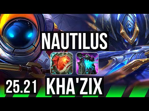 NAUTILUS vs KHA'ZIX (JGL) | EUNE Master | 25.21