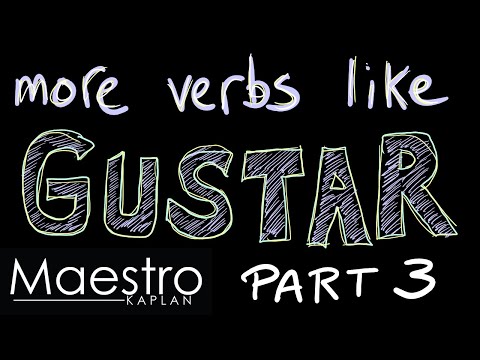 Verbs that work like GUSTAR (encantar, ocurrir, faltar, dar asco) PART 3