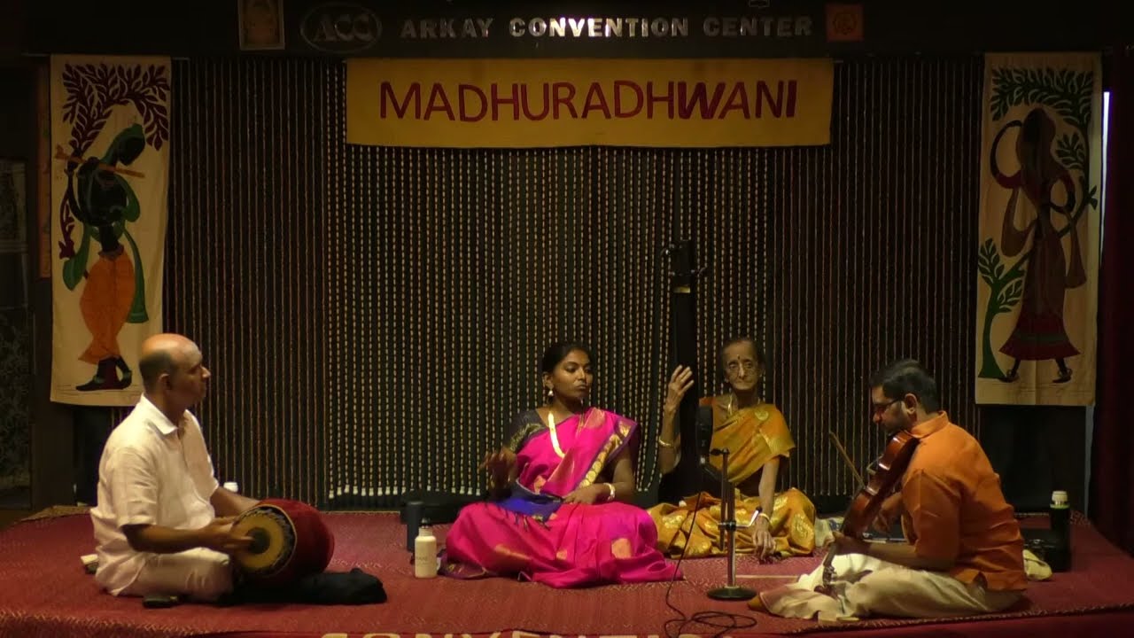 Madhuradhwani Single Mike Concert Brindha Manickavasakan Vocal