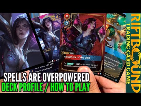Riftbound TCG: Kai'Sa Daughter of the Void Deck Profile & How To Play (OGN) | League of Legends TCG